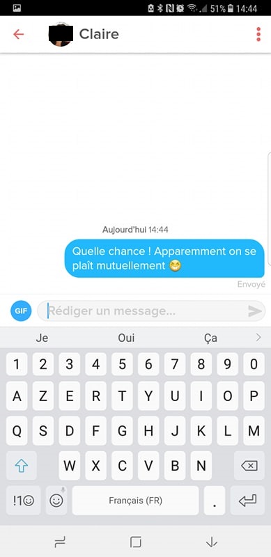 phrase presentation tinder